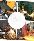 3 Pack Bench Grinder Eye Shields Plastic Guards For Grinding Machines Easy Install Chip Shield For Mill Safety Glasses