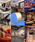 Self Adhesive Soundproof Foam Panels Tame Room Echo With This High Density Egg Crate Acoustic Padding Fast Expanding Roll for studios
