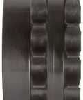 Heavy Duty Double Strand Roller Chain Sprocket, 30 Tooth Type B Hub, side view showcasing solid design and material.
