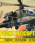 Snap Together Apache Helicopter Model Kit With 41 Pre Painted Pieces No Glue Or Paint Needed Includes Realistic Decals On Box