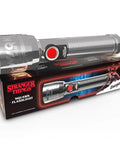 Stranger Things Demogorgon Hunting LED Flashlight Limited Edition Vintage Collectors Edition Batteries Included Two D Cell Batteries Long Lasting Light Up To 80 Hours in packaging