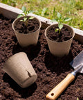 Seed Starter Pots Set With 60 Pcs In 3.15 And 4 Inch Sizes, Drainage Holes For Easy Transplanting, Compostable Nursery Pots