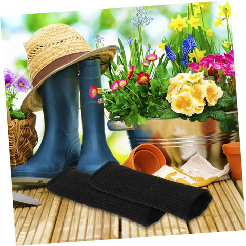 Snag This Badass Pair Of Cut Resistant Arm Sleeves And Heat Guards designed for gardening among tools and flowers.