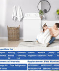 Complete Washer Basket Repair Kit Featuring Driven Hub And Heavy Duty Bushing Assembly No Sweat Install for white top load washer in home.