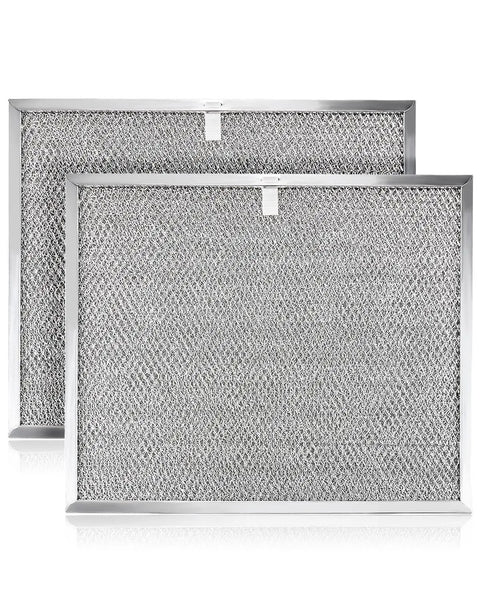 2 Pack Aluminum Mesh Grease Filter For 30 Inch Range Hoods Replacement BPS1FA30 Fits Broan QS1 WS1 WS2-30