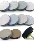3 Inch Sanding Discs Set 100 Pcs Wet Dry Assorted Grits 60 To 10000 With Hook And Loop Backing Pad And Soft Foam Buffer