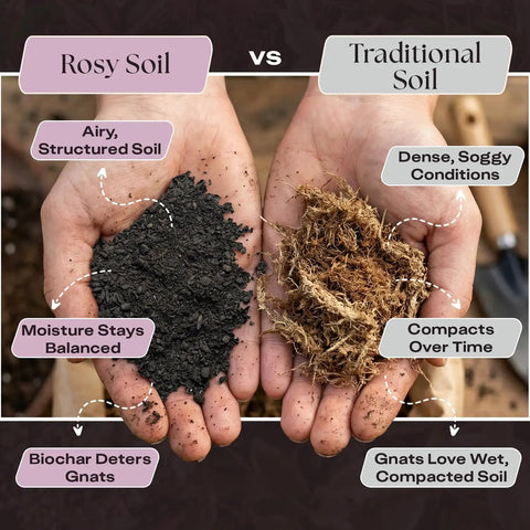 Peat Free Seed Starter Soil Mix For Seeds, Cuttings, And Microgreens With Worm Castings And Root Boosting Biochar, Improves Drainage And Air, Less Gnats, Perfect For Germination And Propagation, 4 Qt