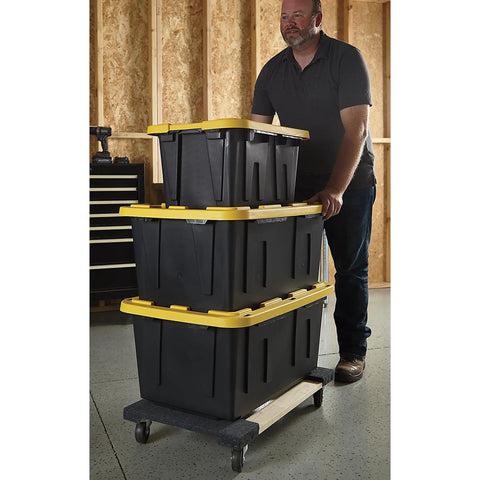 Heavy Duty Moving Dolly Featuring Tough As Nails Hardwood Platform And Smooth Riding Nonmarking Rubber Casters For Zero Hassle Furniture Hauling Up To 1000 Pounds
