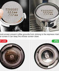 Espresso Puck Screen For Portafilter 53.5mm Fit Reusable Stainless Steel Filter 150 Micron Mesh To Even Water Flow And Prevent Channeling