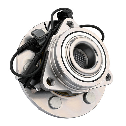4WD Front Wheel Hub and Bearing Assembly That Fits Cadillac Escalade, GMC Yukon, Chevy Tahoe, Escalade EXT, Chevy Avalanche, and GMC Sierra 1500 2007 to 2014