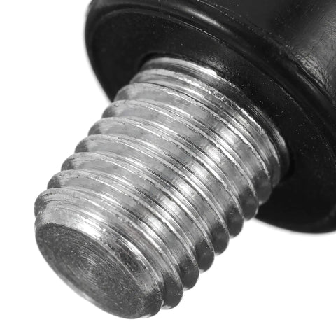 Close-up of M10x80 threaded screw for OUNONA 4 Pack Rotational Handwheel With M10x80 Thread Screw Crank Handle Grip.