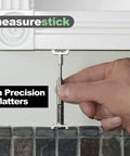 Extendable Measuring Stick Tool For Woodworking And Remodeling with hand adjusting for precise window trim measurement