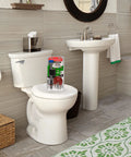 K-400H-040-T5 PerforMAX Fill Valve And 3-Inch Flapper Toilet Repair Kit displayed on a toilet in a modern bathroom.