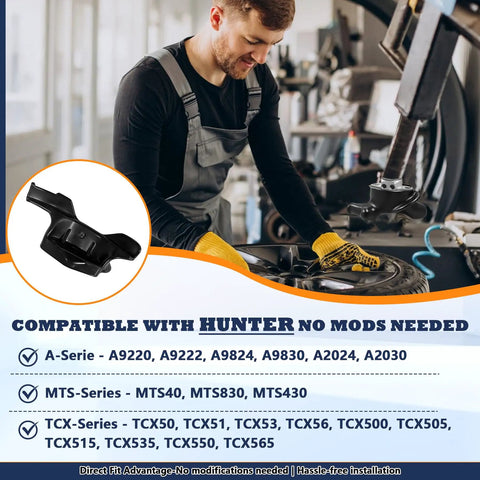 Duck Head Tire Changer Replacement Part For Hunter TCX MTS 5 Pack Fits SB 4 120129B 450310 RP11 8 11400327 RP11 8314813 AE450327 OEM Style Easy Install And Reliable Long Term Performance compatible black nylon head on tire changer