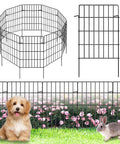 30 Pack Decorative Garden Fence Panels Set For Yard And Garden, 32.5 Ft Of Coverage, 17 Inch High Panels, 13 Inch Wide Each