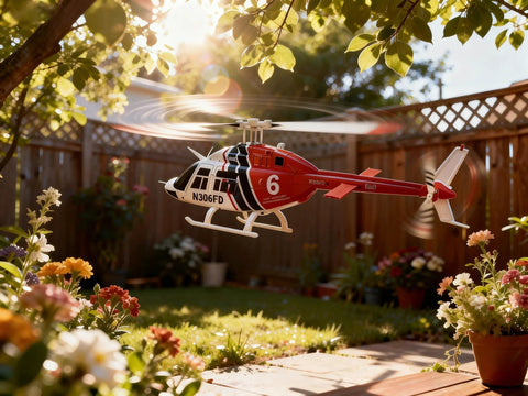 Beast Ready RC Helicopter For Adults And Beginners With 6CH 6 Axis Gyro Stability Altitude Hold Optical Flow Localization C138 in flight