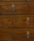 Solid Brass Cabinet Pulls 2 Pack Chinese Style Drawer Handles Antique Copper Finish Thickened Door Pulls For Wardrobe