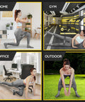 Thick Fabric Resistance Bands Set Of 5 For Legs And Glutes That Stay Put During Squats And Lunges, Booty Bands for workouts