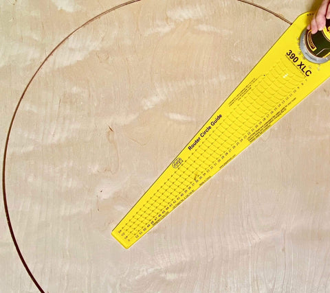 Circle Cutter Jig For Routers Delivers Boss Level Precision Cut 184 Perfect Circles From 7 Inches To 52.75 Inches In 0.25 Inch