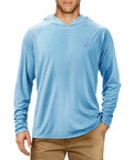 UPF 50+ Long Sleeve Fishing Shirt For Men With Lightweight Sun Protection For Outdoor Hiking Breathable Quick Dry Performance Knit Moisture Wicking UV Shield Comfortable All Day Wear