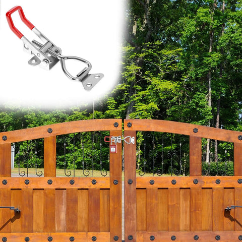 Beefy Heavy Duty Toggle Latch Clamp 2 Pack Made From 304 Stainless Steel With Quick Release Pull Latch 1320 Lbs Holding Capacity