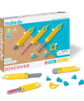 Box of Upcycled Cardboard Construction Tool Kit With 126 Pieces For Kids 5 Plus Awesome STEM And STEAM Educational Toys