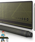 Premium Portable Workbench Mat 43.31 By 15.75 Inches With Non Slip Surface And Dual Measuring Scales With Angle Guides