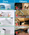 Comparison of Foldable 7-Inch Toilet Potty Stool For Adults vs other brands, highlighting durability, ease of use, and safety features.
