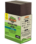 Pro Grade Sanding Sponges Pack Three By Five By One Inch Medium And Fine Grit product display in packaging