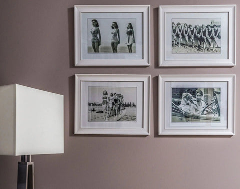 180 Pairs Large Picture Hanging Strips Heavy Duty No Tools Needed Removable Hook And Loop Tape 360 Strips hang frames on wall.