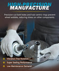 Mechanic holding front wheel bearing replacement kit for Toyota Prius Corolla Matrix MR2 Spyder Vibe and Celica models