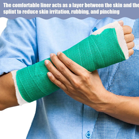 Elastic Arm And Wrist Stockinette Tubing For Pre Wrap Use, Cotton Tubular Stockinette For Arm Cast Protection on wrist