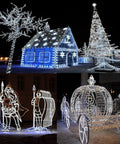 Outdoor Waterproof Rope Lights Daylight White 50Ft Cuttable And Connectable LED Tube for festive Christmas light displays
