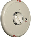 Top Shelf Slick Ceiling Strobe Light Marked Clearly For Emergency Fire Safety White Finish flat profile design with clear lens