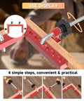 4 Pack Aluminum Corner Clamps For Woodworking Wingman Gear, 5.5 Inch 90 Degree Joints, setup instructions for efficient use