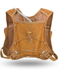 Back view of Run Ready Hydration Vest Four Point Zero Lightweight Pack For Running Cycling And Triathlon Carries One Liter Thirty Five Oz