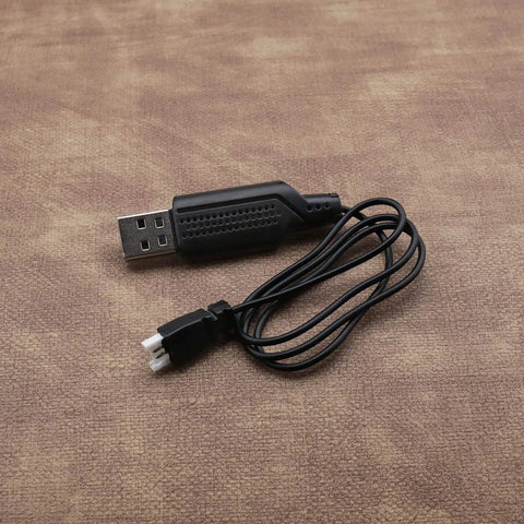 2X USB Charger Cable For RC LiPo Battery Power Supply And Charging Cord For Syma X5C X5SC X5SW H107C Quadcopter Drones USB Charging Lead