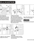 Installation guide for Heavy Duty Farm Flip Gate Latch Kit with steps and configurations for proper use.