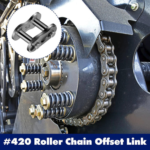 Ten Pieces Size 50 Roller Chain Connecting Links Master Connector Link Heavy Duty Standard Connecting Split Links for machinery