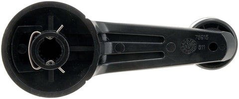 Window Crank Handle Replacement For Chevrolet And GMC Vehicles, Black And Chrome Finish, Durable OE Style Replacement, front view