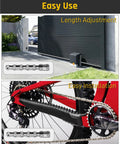 40 Roller Chain 10 Ft With Two Free Connecting Links And Two Tie Rod Chain Hardware for sliding gate and bike installation
