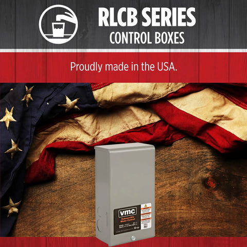 1 HP 230 Volt VMC Control Box For Submersible Deep Well Pump Built Tough Outdoor Ready NEMA 3 UL Listed In USA And Canada Grey 640191