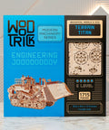 Terrain Titan Bulldozer 3D Wooden Puzzle Kit For Adults To Build With 1715 Precision Cut Pieces No Glue Needed, Illustrated Step By Step Assembly Guide, Realistic Heavy Machinery Model box, 18.9 x 8.4 x 11 in
