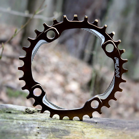 Solo Narrow Wide 30T Chainring For 104mm BCD Cranksets Delivers Grippy Chain Retention For 9 12 Speed Chains on forest floor