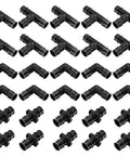 Half Inch Pex A Fittings Kit Elbow Tee And Coupler Set PPSU Material ASTM F1960 Certified Lead Free Water Supply And Radiant Heating No Glue Solder Or Flame Needed Pack Of 30
