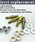 Door Hinge Pin And Bushing Pro Grade Repair Kit For GM Trucks And SUVs Including Silverado Sierra Tahoe Suburban Yukon Avalanche