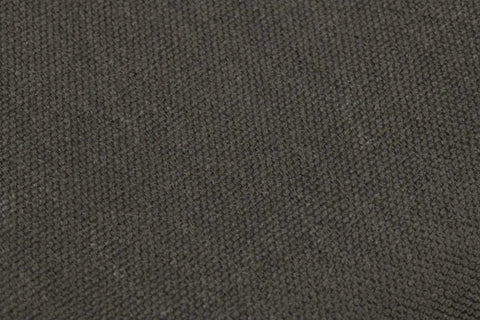 Close-up texture of Tough As Nails Heavy Duty Fireproof Welding Blanket With Vermiculite Treated Fiberglass And Kevlar, black surface detail.