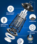 Beast 4200V Electric Bug Zapper For Indoor Outdoor With LED Attractant, Durable ABS Mosquito Killer exploded view diagram