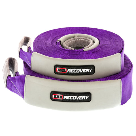 Beefy Winch Extension Strap For Tough Recovery 9900 Lbs Breaking Strength 66 Ft Long 3 Inches Wide Non Stretch Easy to Store Reaches Anchor Points