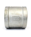 Top Shelf 304 Stainless Steel Coupling 5 Pack Featuring Grippy Npt Female Threads, 1/2 inch connector, heavy duty design.
